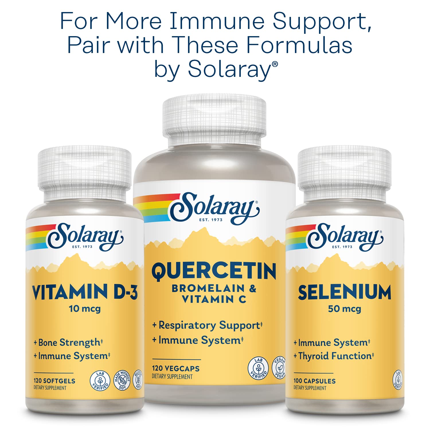 Foto 7 pulgar | Suplemento Solaray Zinc 50 Mg Para Apoyo Inmunológico, 100 Cápsulas - Venta Internacional.