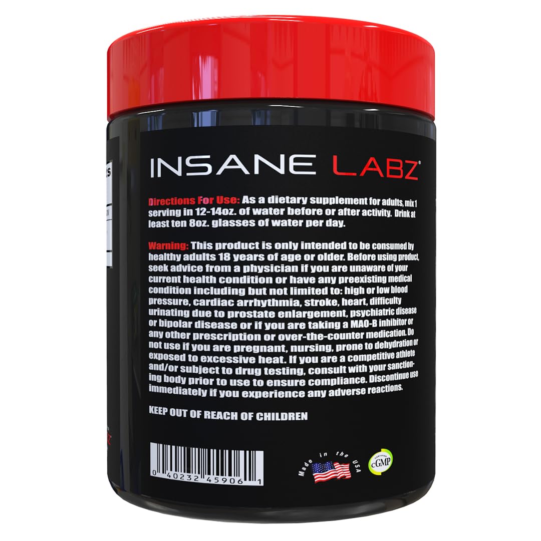 Foto 3 | Suplemento Insane Labz Acs Glutamine 5 G Para 60 Porciones - Venta Internacional.