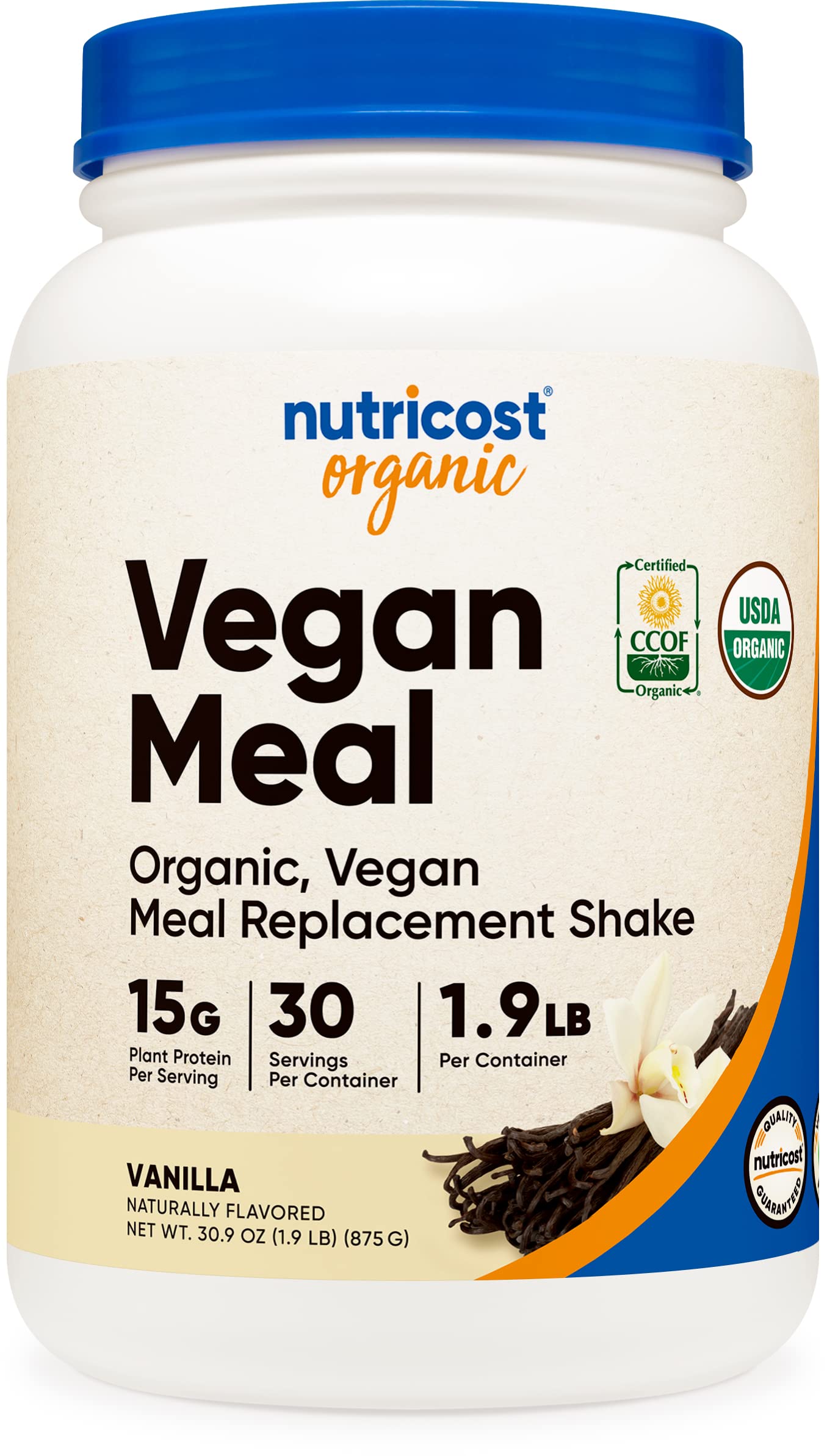Foto 2 pulgar | Batido Sustitutivo De Comidas En Polvo Nutricost Organic Vegan - Venta Internacional.