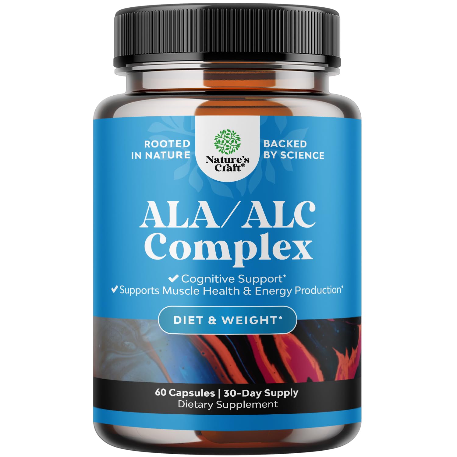 Foto 1 | Suplemento Natures Craft Alc Y Ácido Alfa Lipoico 450 Mg - Venta Internacional.