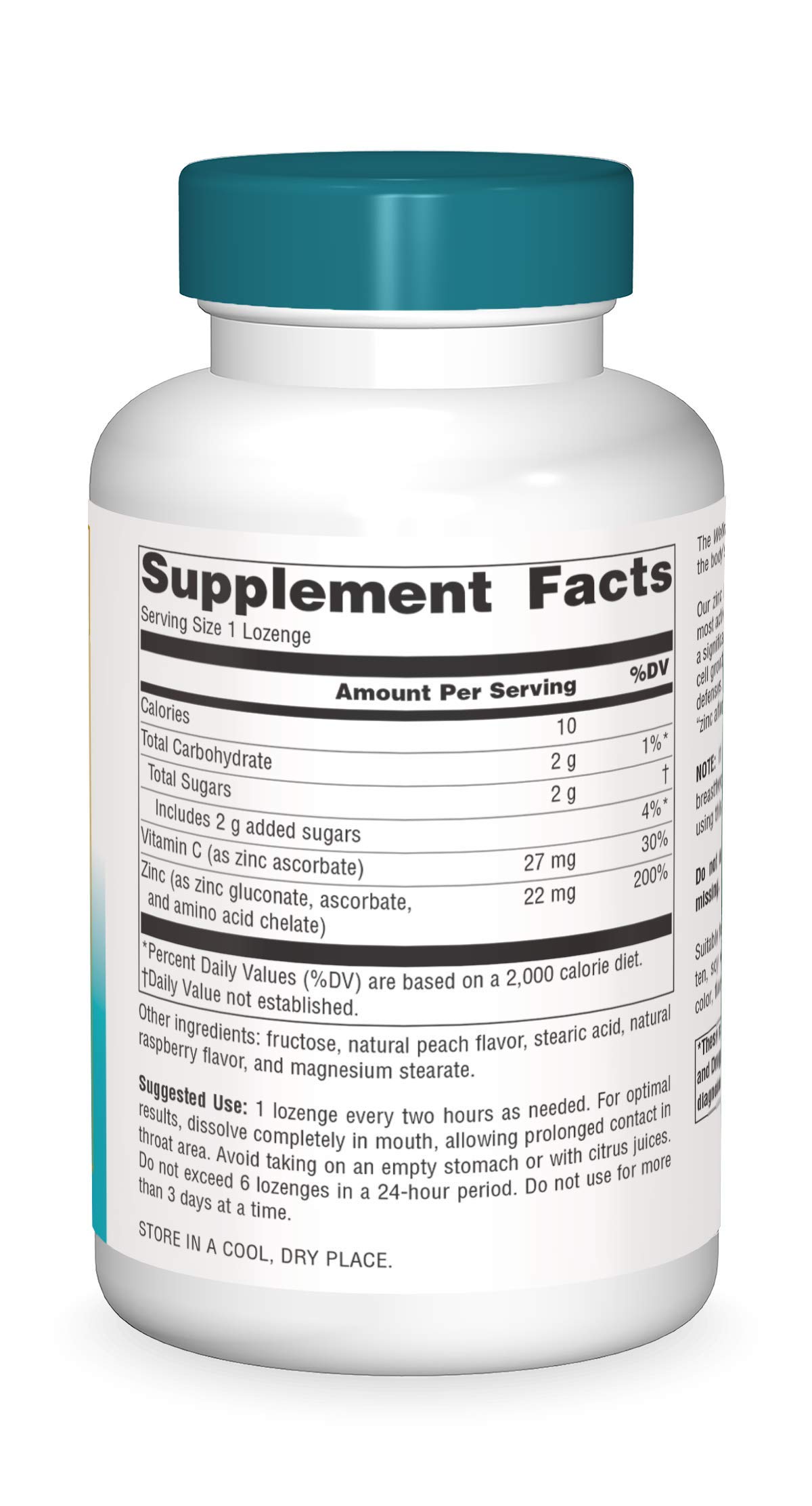 Foto 3 pulgar | Pastillas De Zinc Supplement Source Naturals Wellness 23 Mg 120 - Venta Internacional.