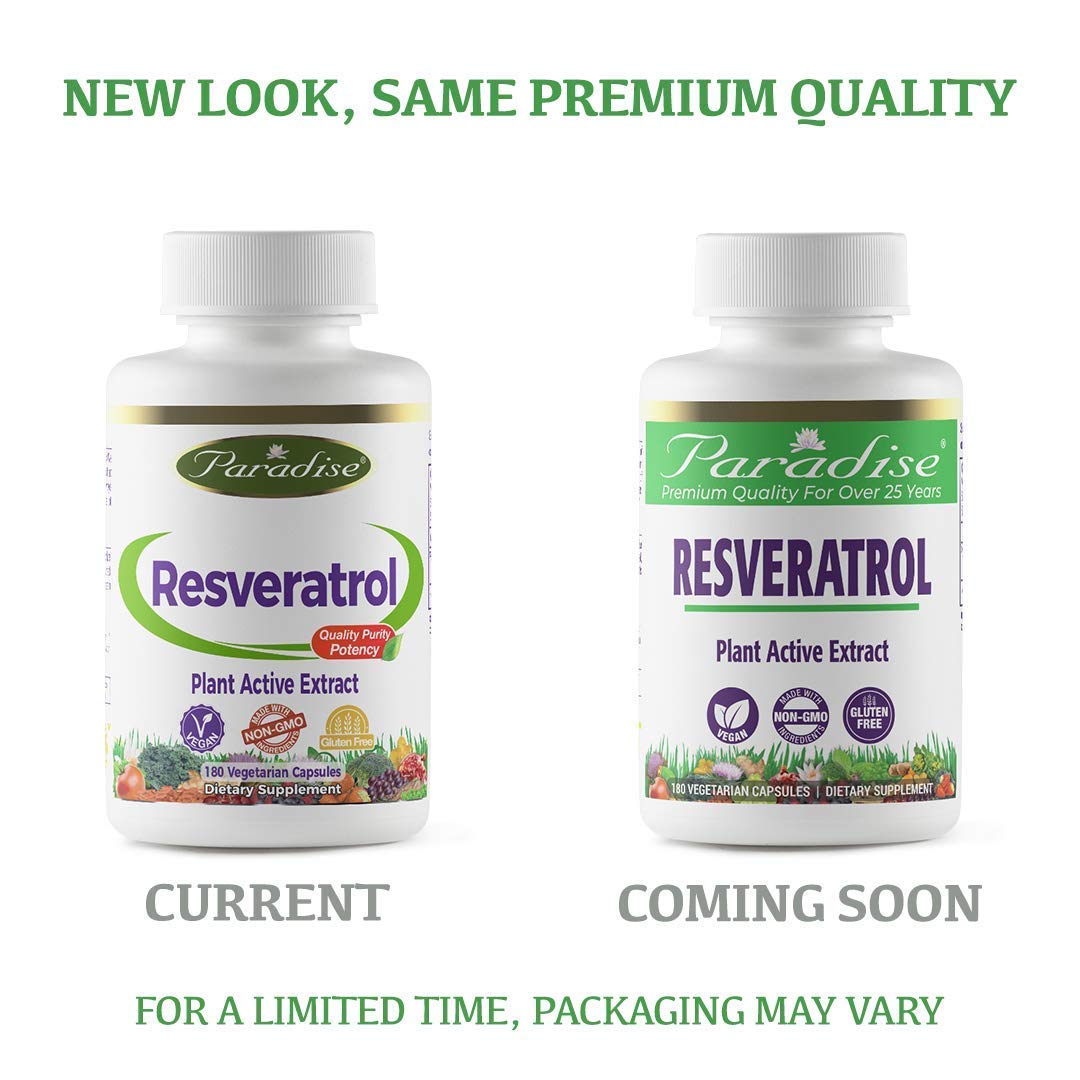 Foto 2 | Suplemento Paradise Herbs Resveratrol 180 Cápsulas - Venta Internacional.