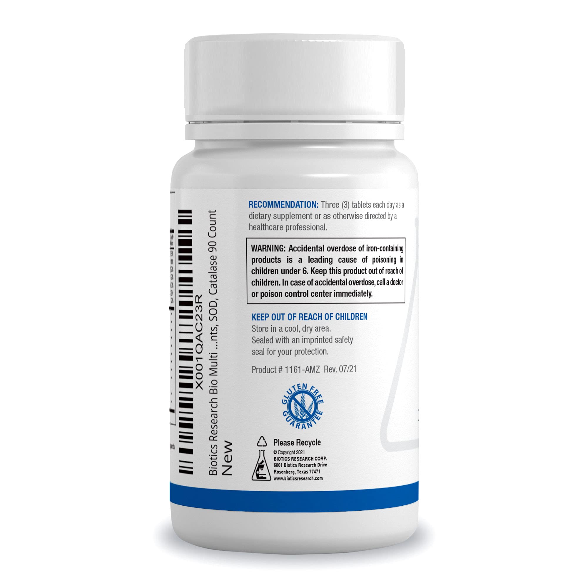Foto 3 | Suplemento Biotics Research Bio-multi Plus 90 Comprimidos - Venta Internacional.