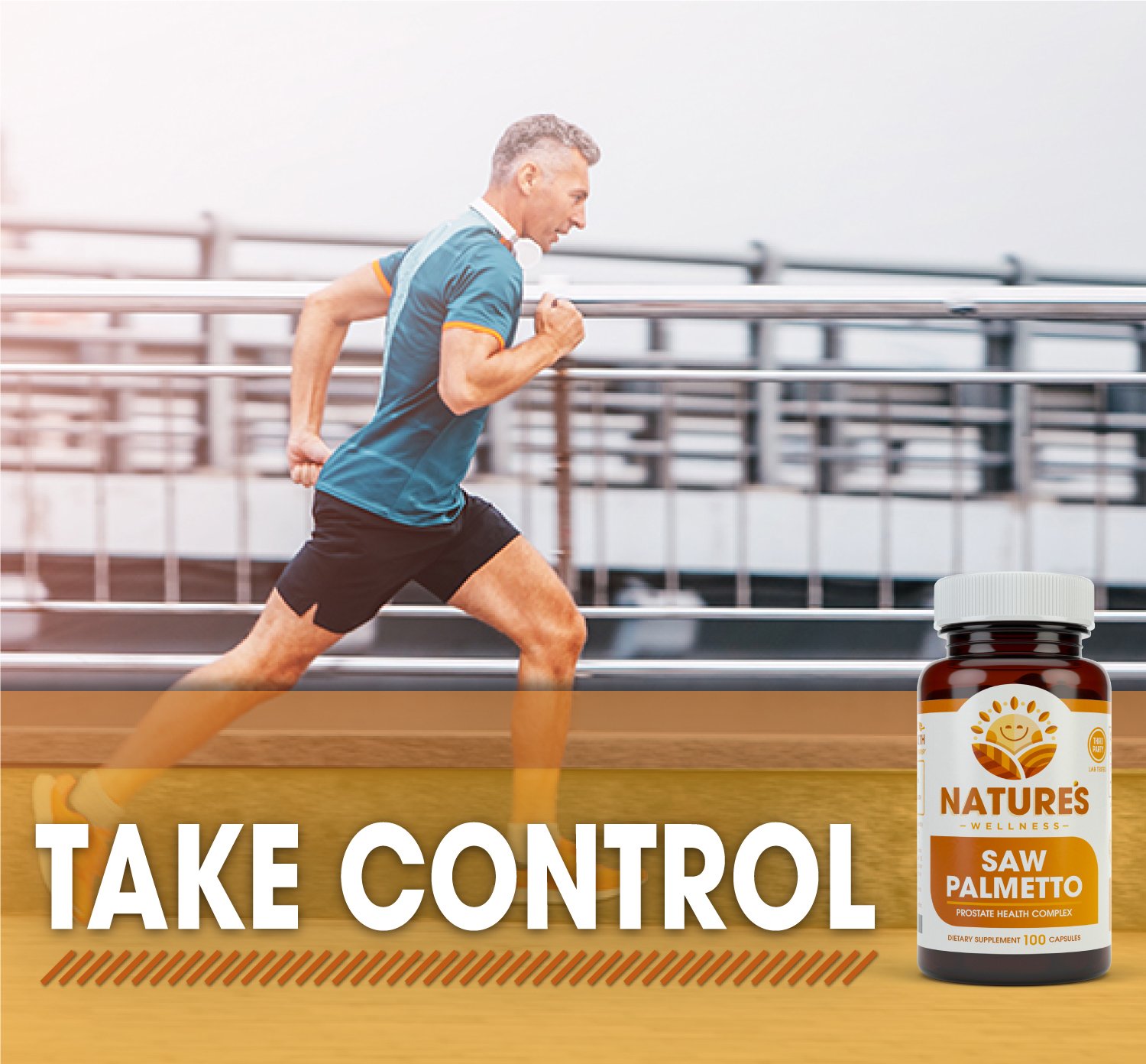 Foto 5 pulgar | Suplemento Natures Wellness Saw Palmetto 1000 Mg 100 Cápsulas - Venta Internacional.