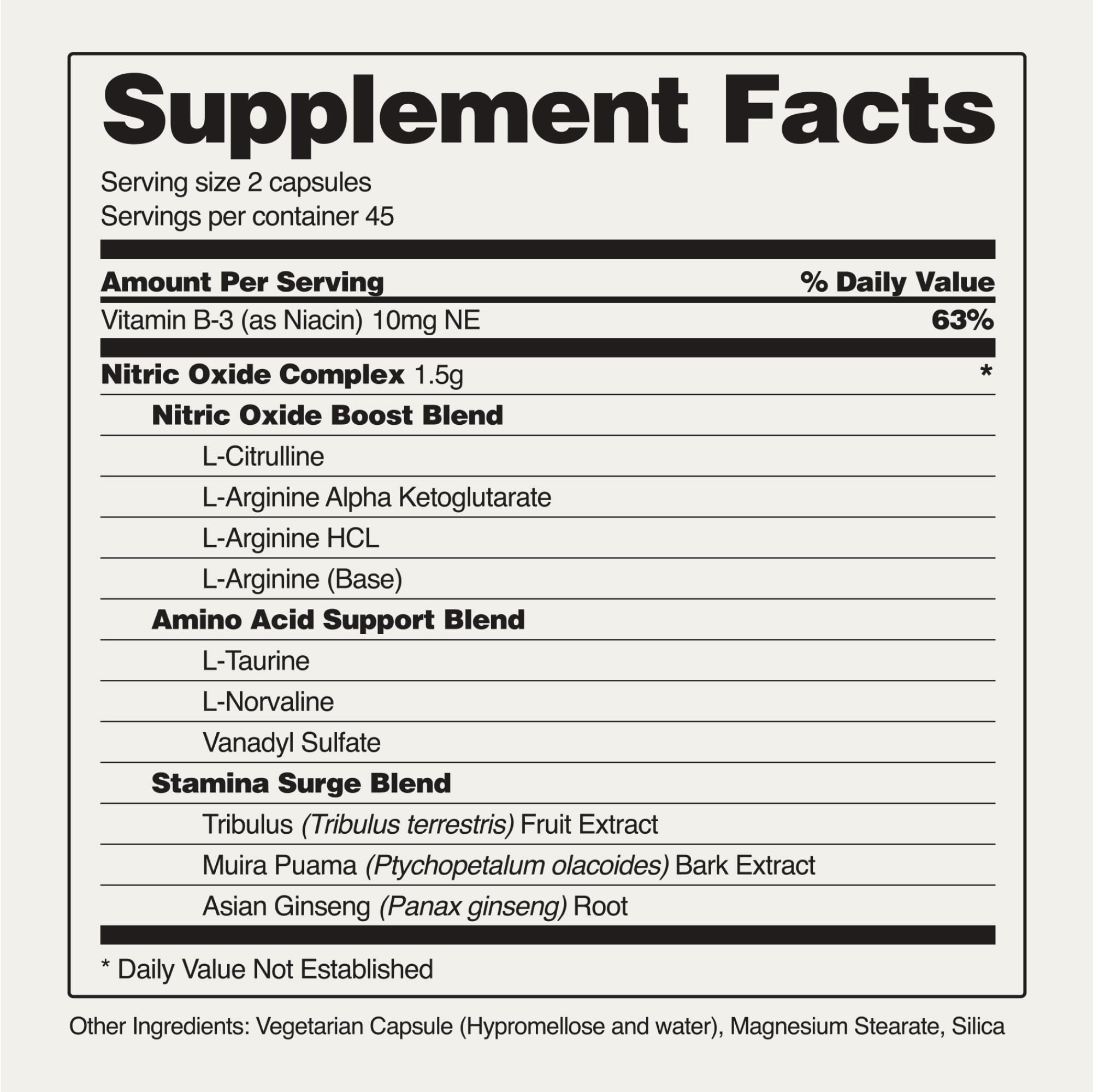 Foto 6 | Suplemento Snap Supplements, Potenciador De Óxido Nítrico, 60 Cápsulas - Venta Internacional.