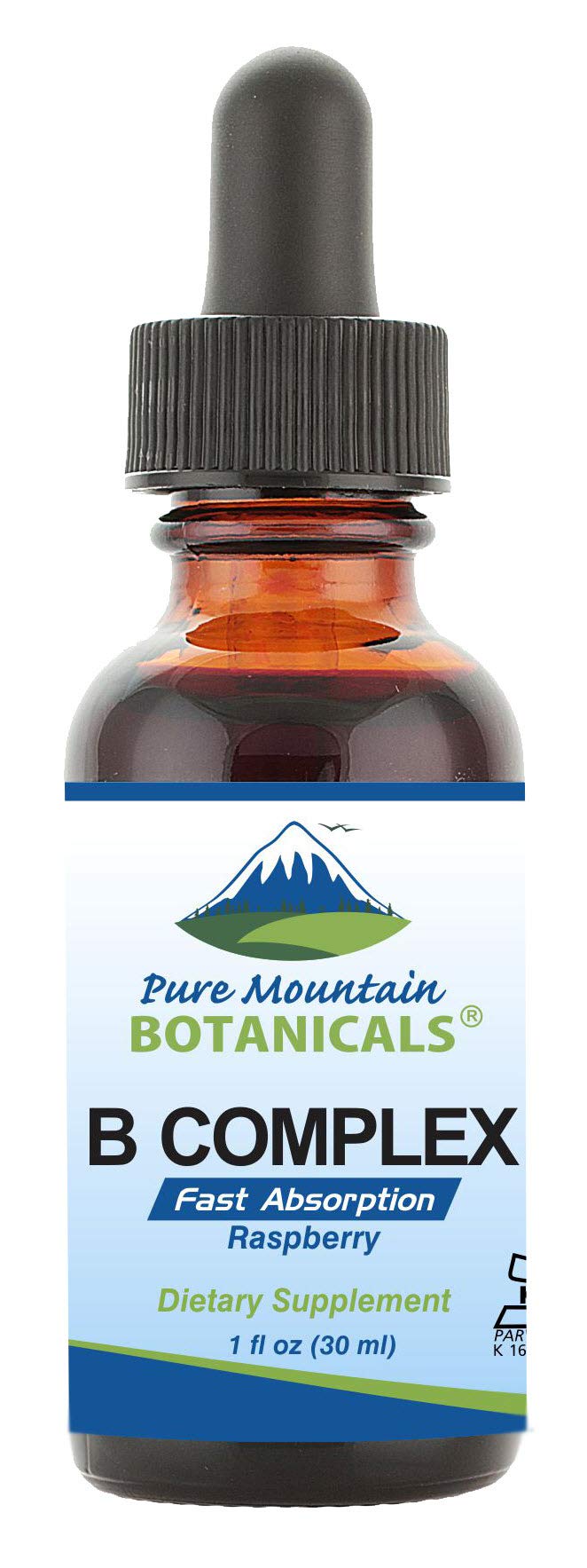 Foto 2 pulgar | Suplemento Del Complejo Líquido De Vitamina B De Pure Mountain Botanicals - Venta Internacional.