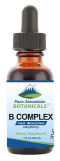 Foto 1 | Suplemento Del Complejo Líquido De Vitamina B De Pure Mountain Botanicals - Venta Internacional.