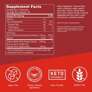 Foto 2 | Vinagre De Sidra De Manzana A Prueba De Balas Gummy Vitamins, Máximo 60 Unidades - Venta Internacional.