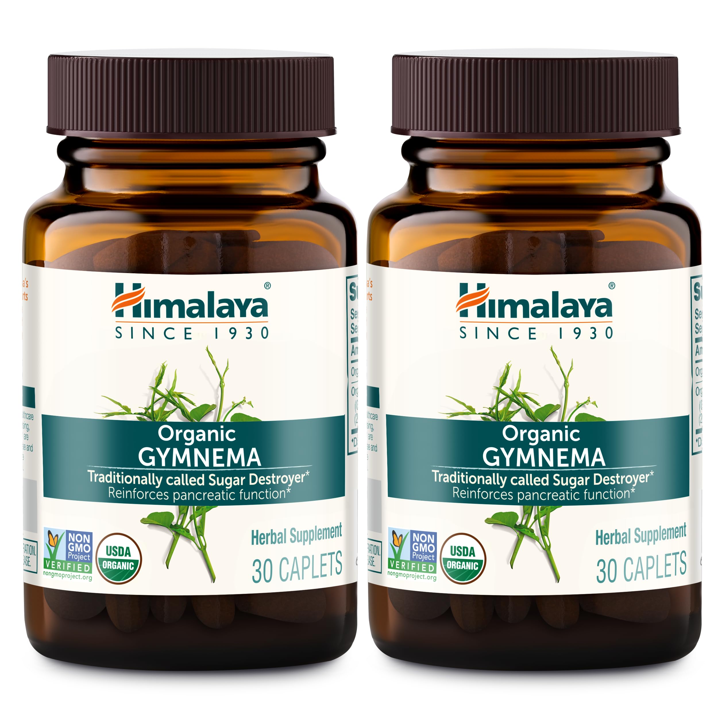 Foto 2 pulgar | Suplemento Himalaya Organic Gymnema Sylvestre 700 Mg 30 Cápsulas - Venta Internacional.
