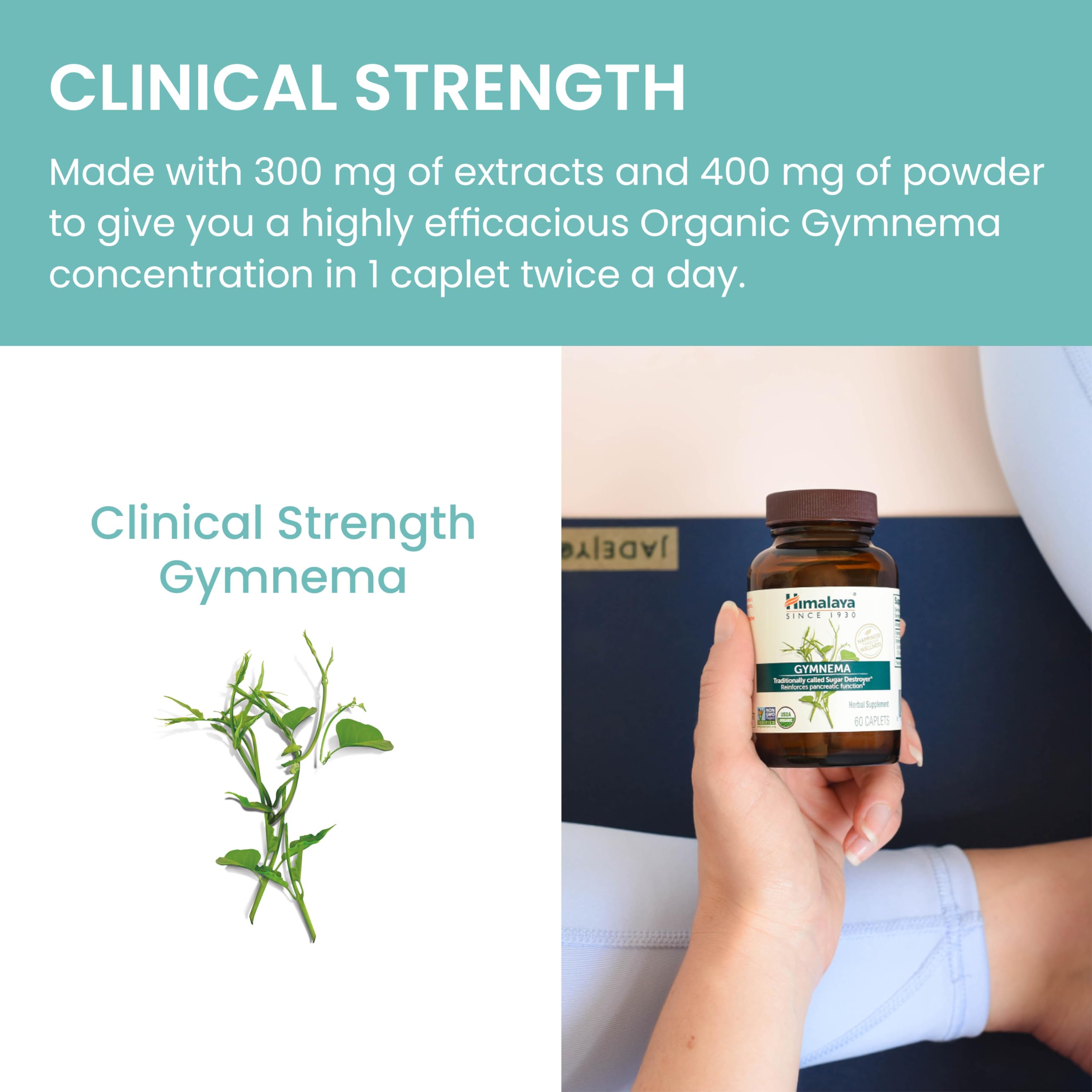 Foto 8 pulgar | Suplemento Himalaya Organic Gymnema Sylvestre 700 Mg 30 Cápsulas - Venta Internacional.