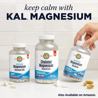 Foto 7 | Suplemento Kal Gaba L-teanina Stress B, 100 Pastillas - Venta Internacional.