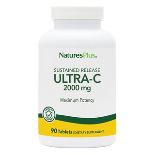 Foto 1 | Suplemento Natures Plus Ultra C Con Rosa Mosqueta 2000 Mg 90 Comprimidos - Venta Internacional.