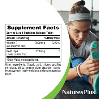 Foto 5 | Suplemento Natures Plus Ultra C Con Rosa Mosqueta 2000 Mg 90 Comprimidos - Venta Internacional.