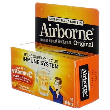 Foto 8 pulgar | Tabletas Efervescentes Airborne 1000 Mg de Vitamina C - Venta Internacional