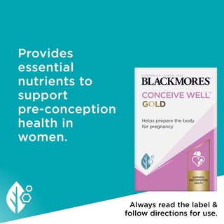 Foto 2 | Conceive Well Gold Blackmores 28 Cápsulas-Venta Internacional