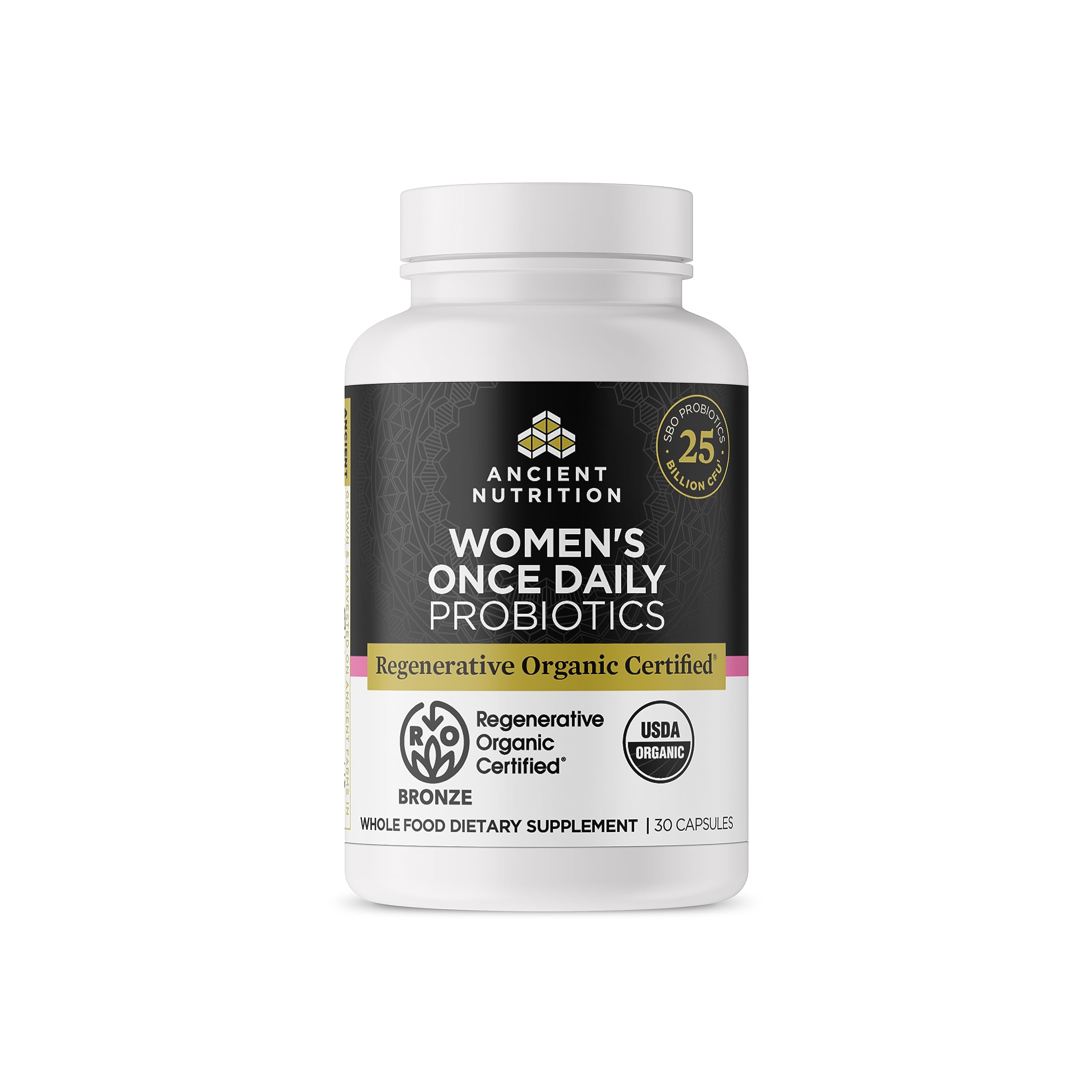 Foto 2 pulgar | Probióticos Ancient Nutrition, Regenerativos Orgánicos, Para Mujeres, 30 Unidades - Venta Internacional.