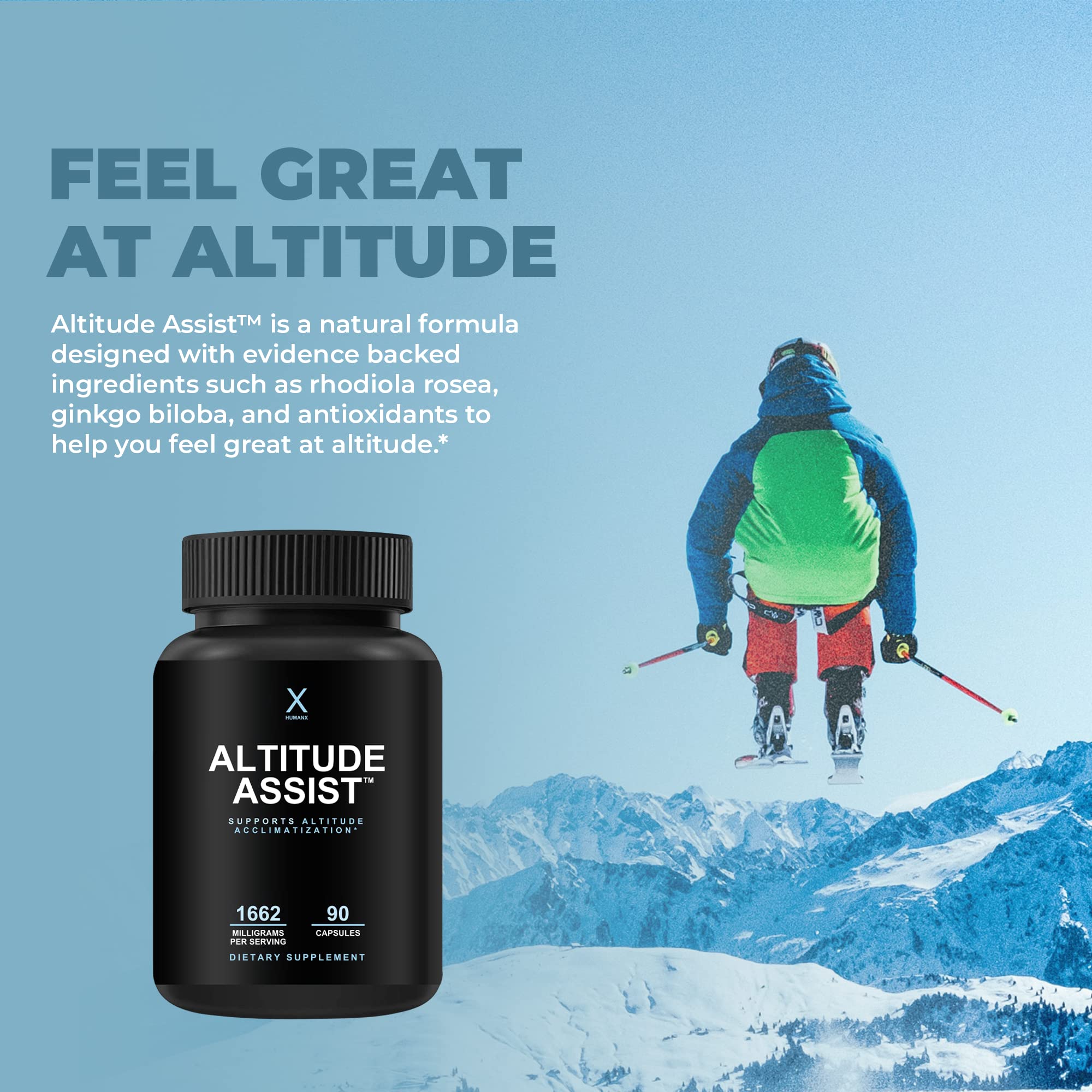 Foto 4 | Suplemento Humanx Altitude Assist Para Aliviar El Mal De Altura - Venta Internacional.