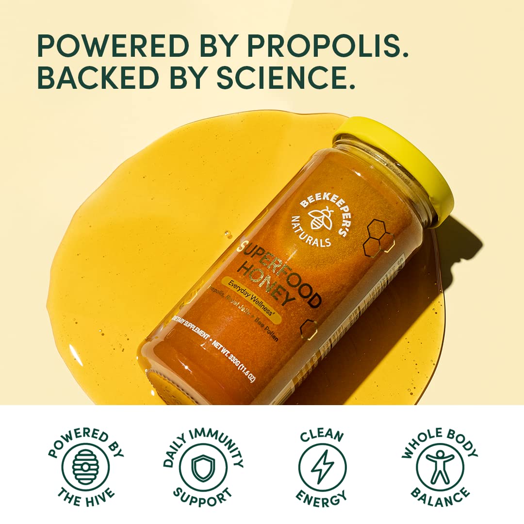 Foto 5 | Superalimento Honey Beekeeper's Naturals Con Polen De Abeja Y Jalea Real - Venta Internacional.