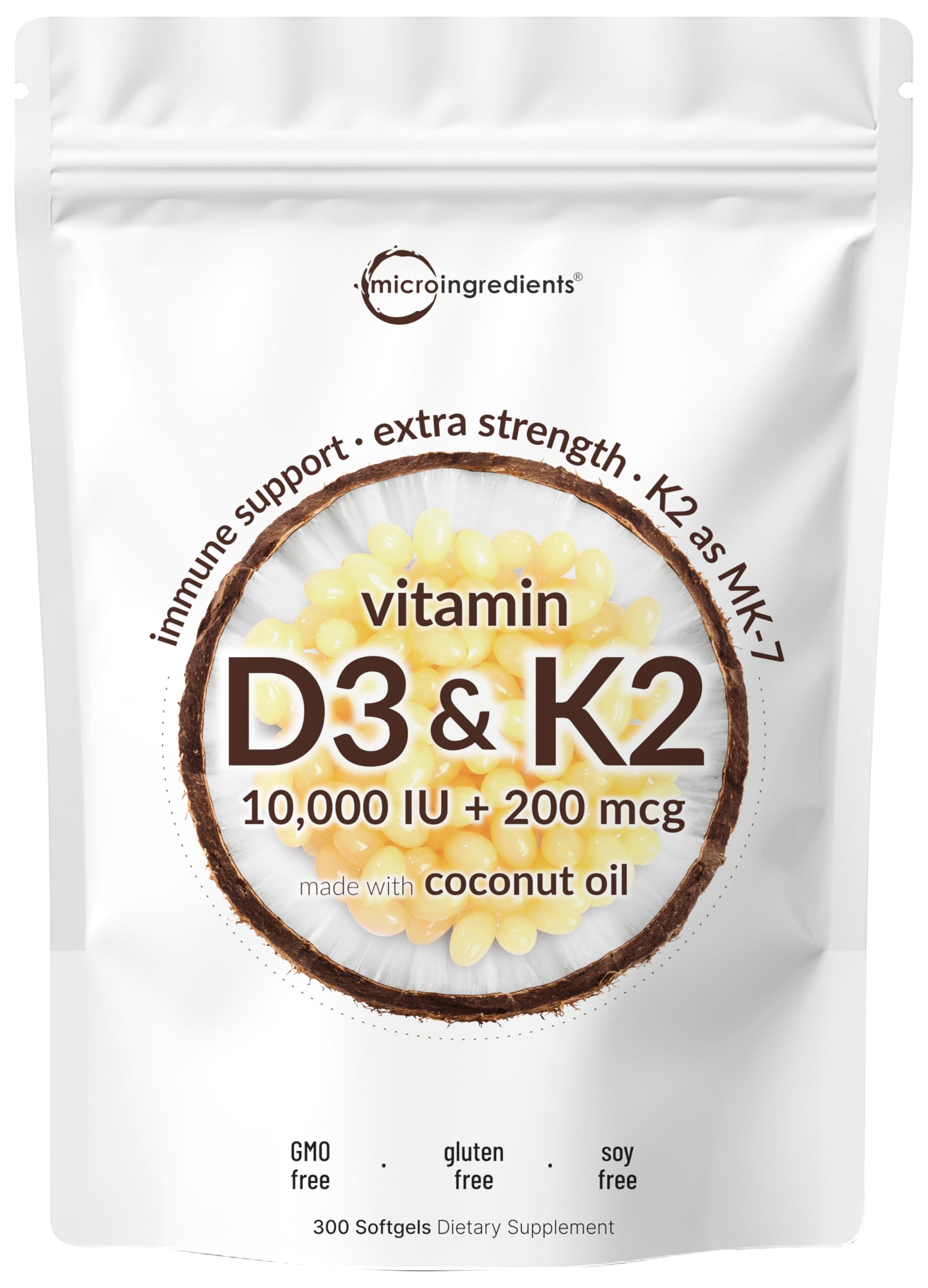 Foto 2 pulgar | Suplemento De Microingredientes: Vitamina D3, 5000 Ui Con K2, 100 Mcg - Venta Internacional.