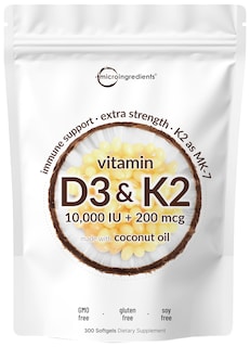 Foto 1 | Suplemento De Microingredientes: Vitamina D3, 5000 Ui Con K2, 100 Mcg - Venta Internacional.