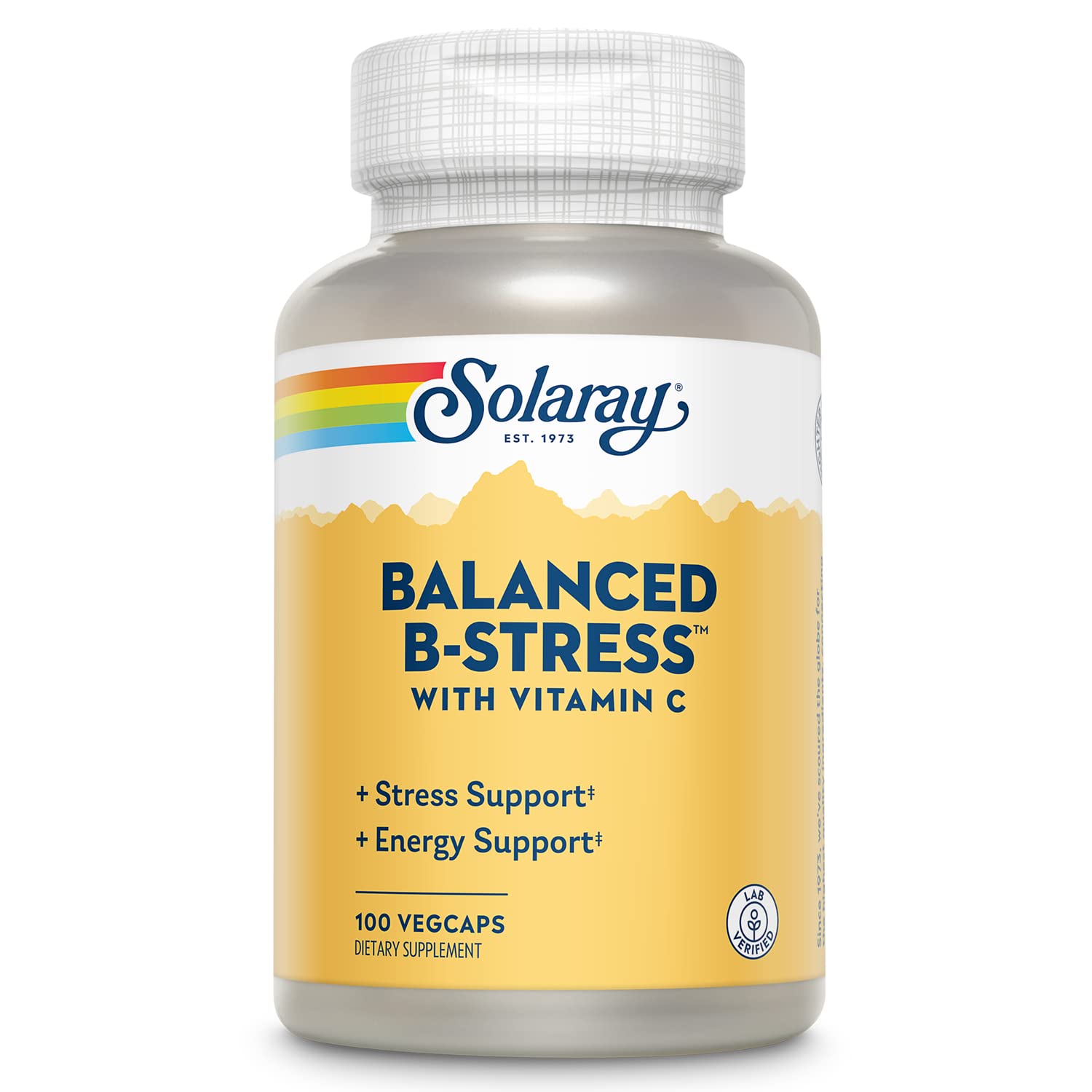 Foto 2 pulgar | Suplemento Solaray B-stress 100 Comprimidos - Venta Internacional.