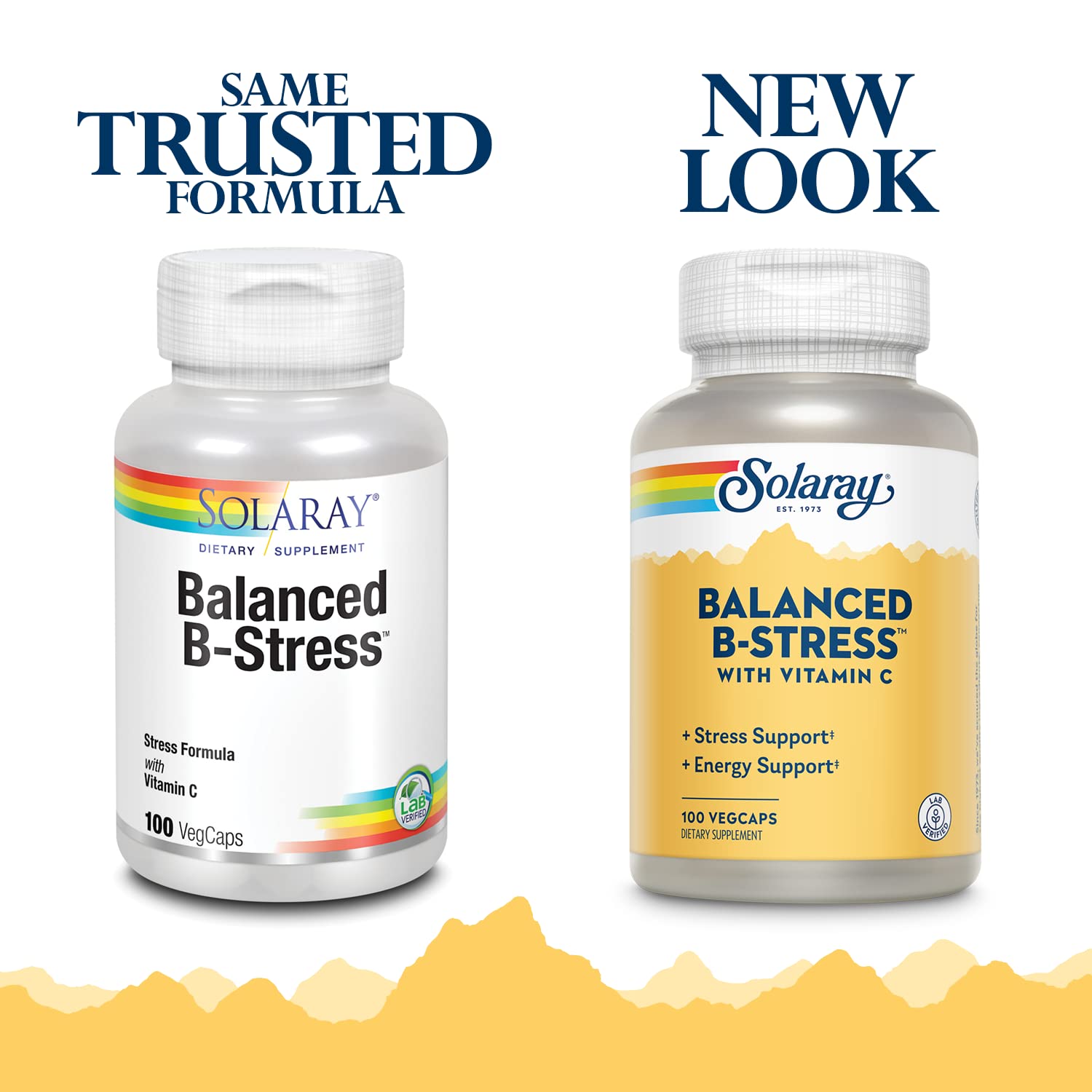 Foto 2 | Suplemento Solaray B-stress 100 Comprimidos - Venta Internacional.