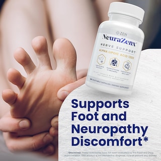 Foto 3 | Suplemento Zen Nutrients Neurazenx Nerve Support 1200 Mg De Ala - Venta Internacional.