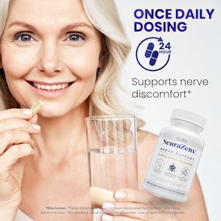 Foto 4 | Suplemento Zen Nutrients Neurazenx Nerve Support 1200 Mg De Ala - Venta Internacional.