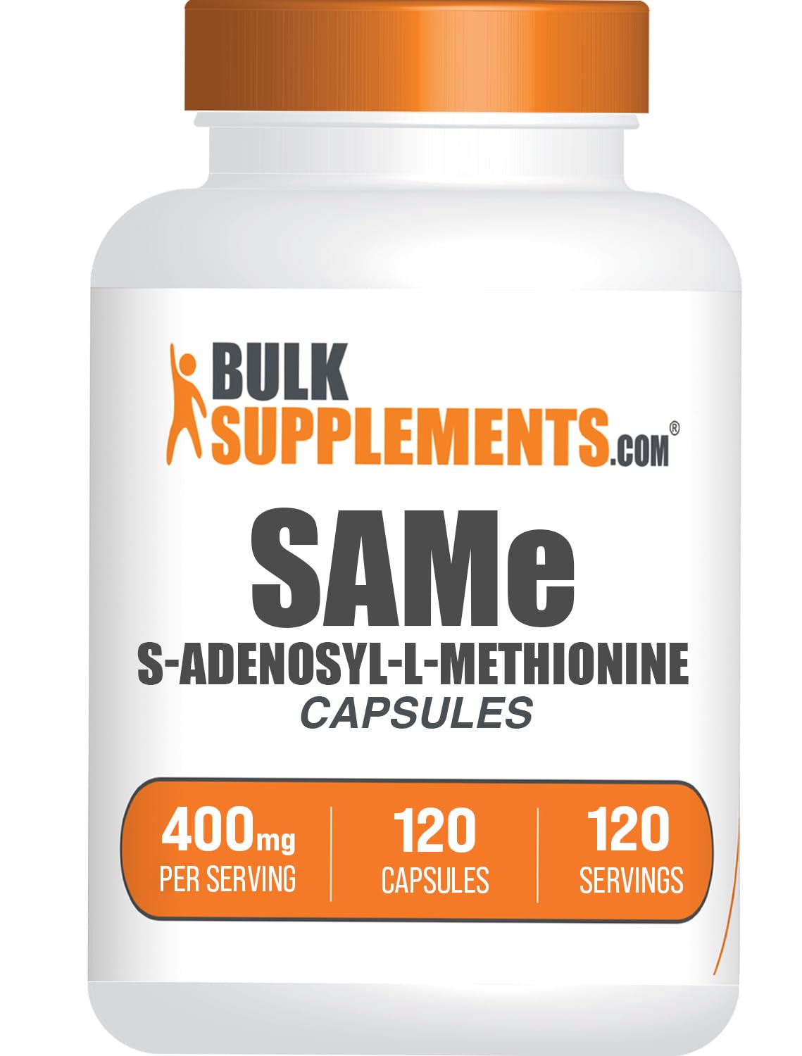 Foto 2 pulgar | Suplemento Bulksupplements.com Mismas Cápsulas Sam-e 400 Mg - Venta Internacional.