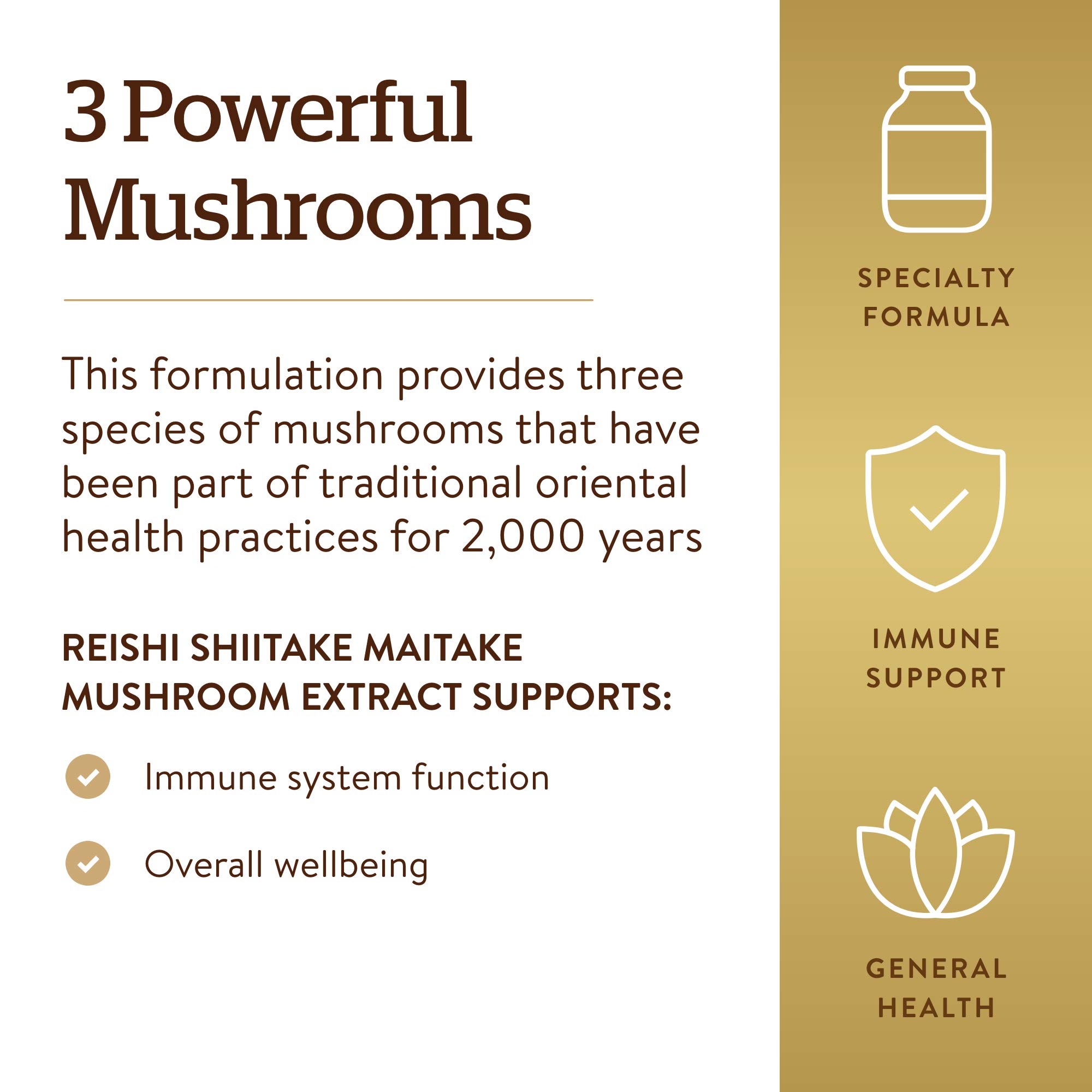 Foto 4 | Suplemento Solgar Multi-mushroom Complex 50 Cápsulas - Venta Internacional.