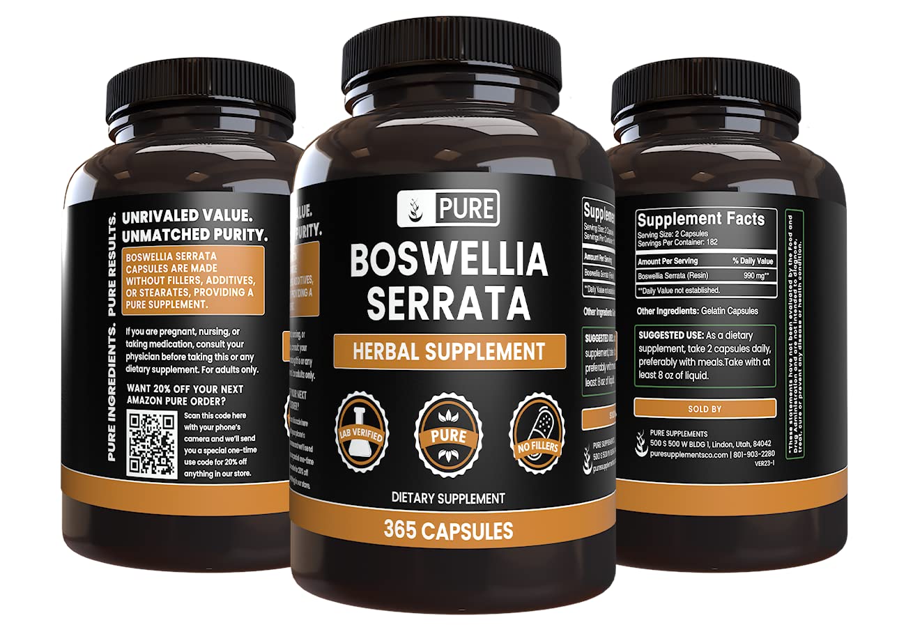 Foto 5 pulgar | Suplementos Herbales Ingredientes Puros Originales Boswellia Serrata - Venta Internacional.