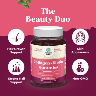 Foto 4 | Gomitas Supplement Natures Craft Para Cabello, Piel Y Uñas, Para Mujeres, 45 Días - Venta Internacional.