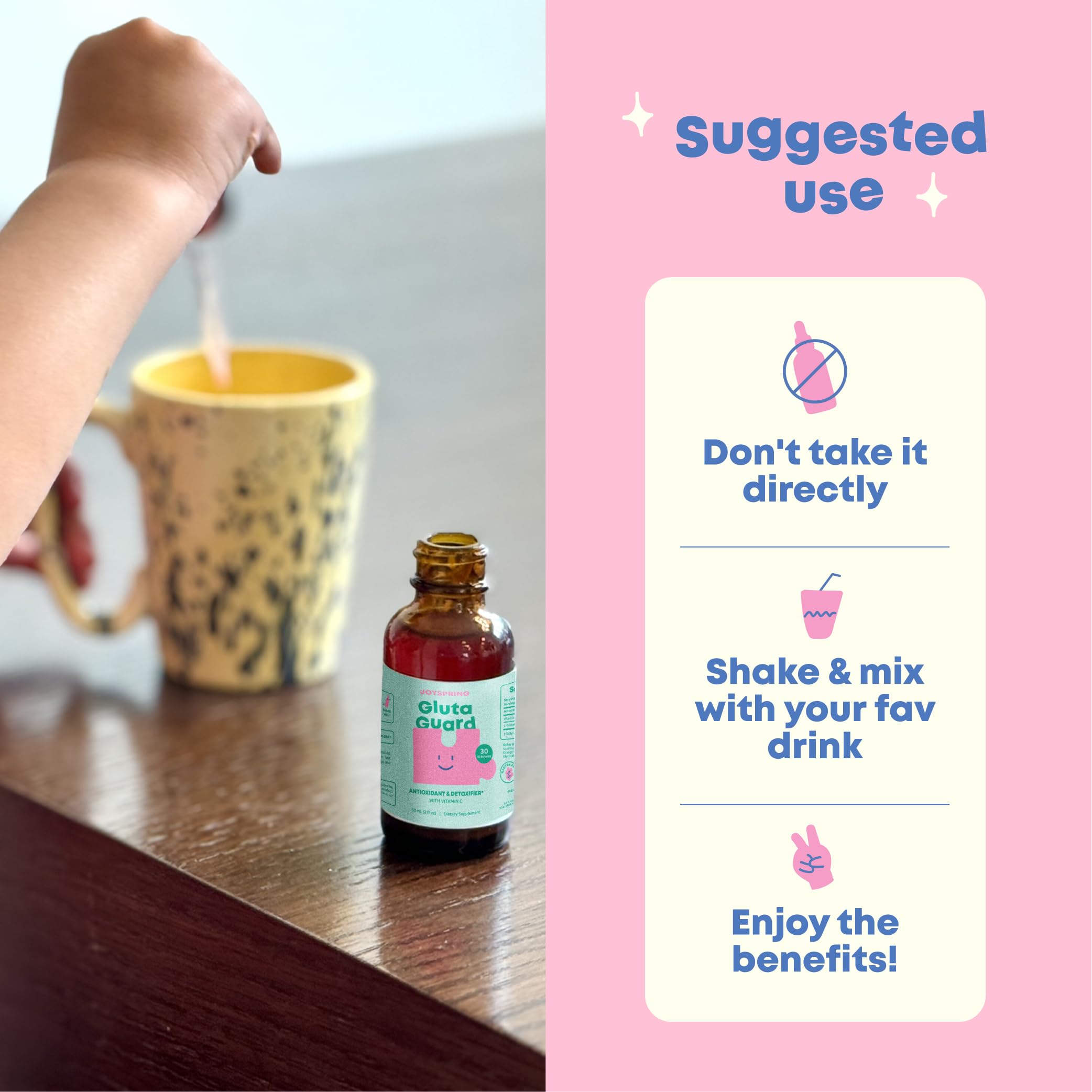 Foto 4 pulgar | Suplemento De Glutatión Liposomal Joyspring 50 Mg Para Niños 60 Ml - Venta Internacional.
