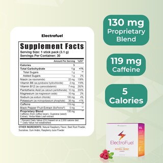 Foto 3 | Mezcla De Bebidas Energéticas Youngevity Official Electrofuel Raspberry - Venta Internacional.