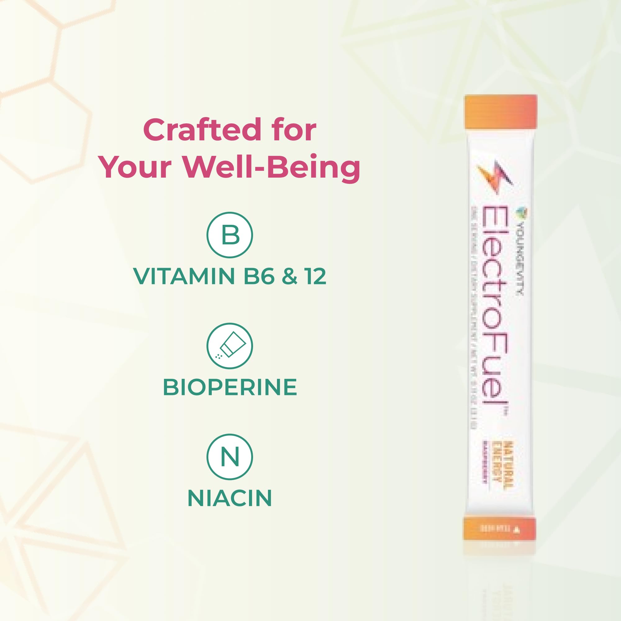 Foto 5 | Mezcla De Bebidas Energéticas Youngevity Official Electrofuel Raspberry - Venta Internacional.