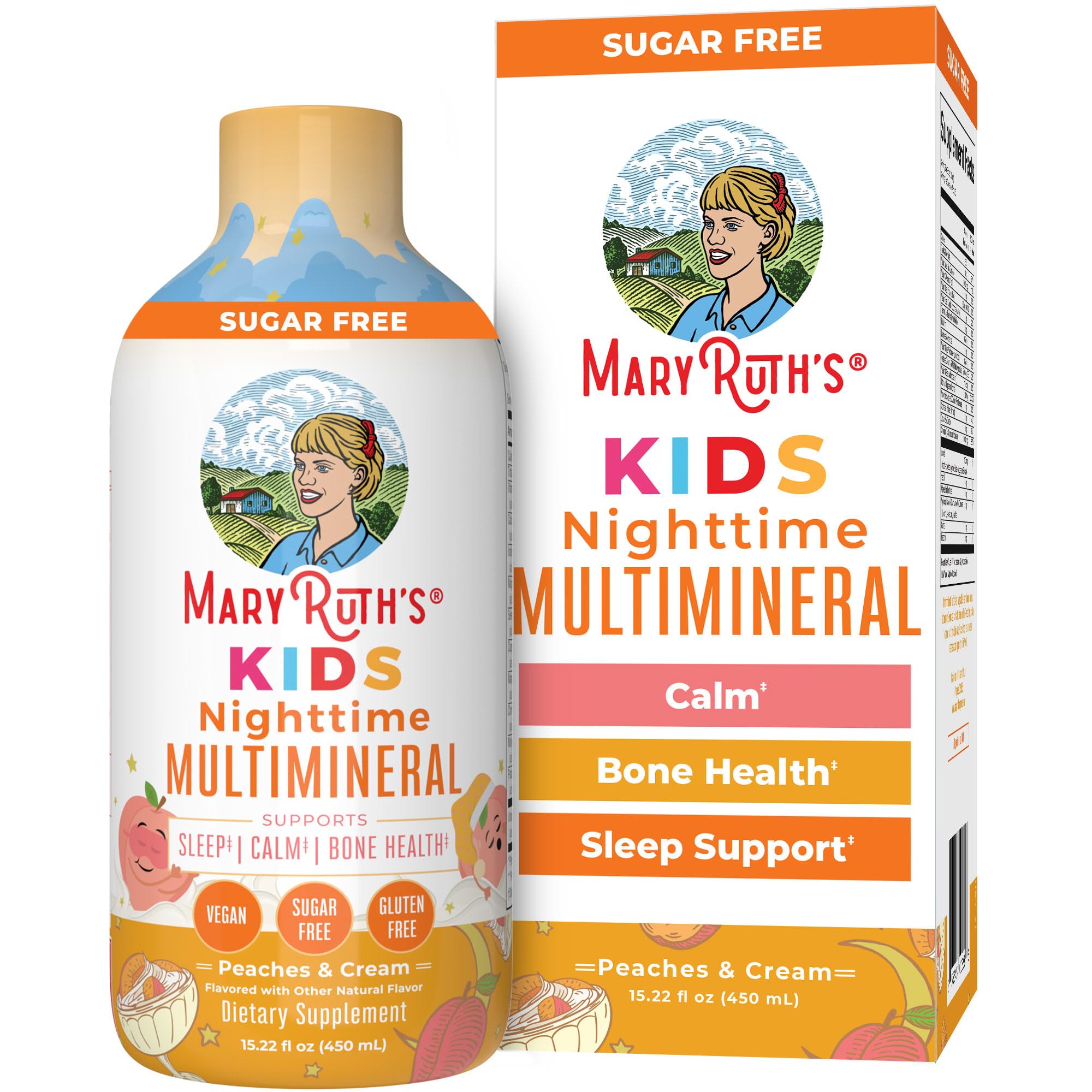 Foto 2 pulgar | Suplemento Maryruth's Kids Liquid Nighttime Multimineral - Venta Internacional.