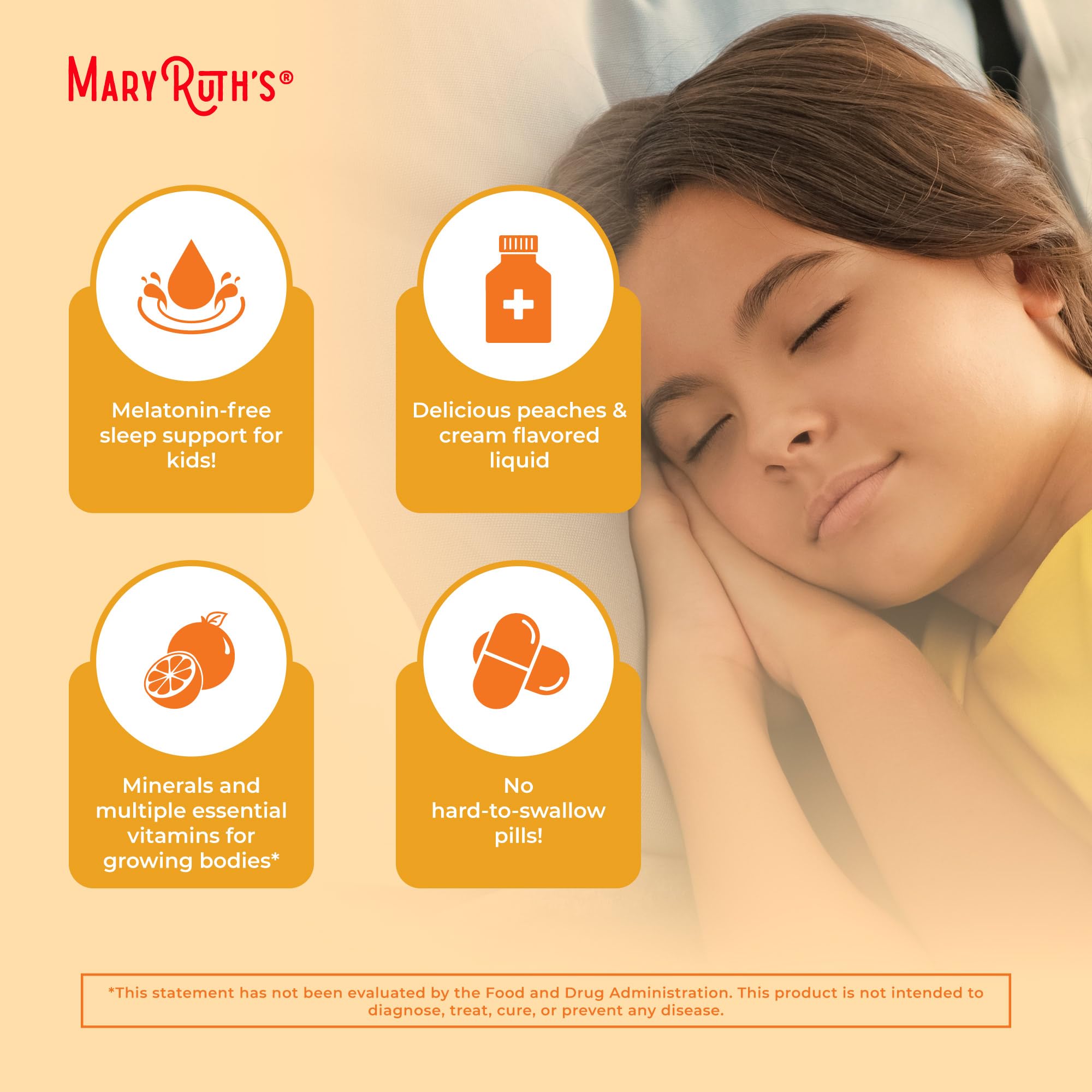 Foto 5 pulgar | Suplemento Maryruth's Kids Liquid Nighttime Multimineral - Venta Internacional.