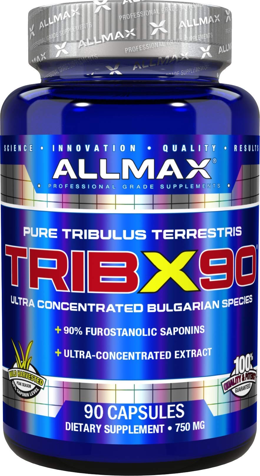 Foto 5 pulgar | Suplemento Testosterona Natural Allmax Trib X 90 de 90 Cápsulas - Venta Internacional