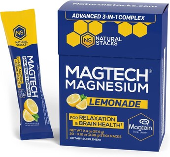 Foto 1 | Mezcla para Bebida de Magnesio Natural Stacks Magtech Limonada 20 Sobres - Venta Internacional