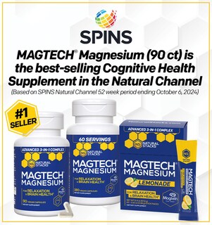 Foto 2 | Mezcla para Bebida de Magnesio Natural Stacks Magtech Limonada 20 Sobres - Venta Internacional