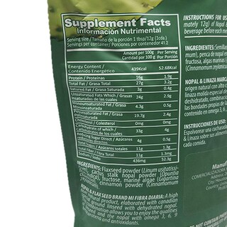 Foto 3 | Suplemento Dietético Mi Fibra Diaria Nopal & Linaza 500ml - Venta Internacional.