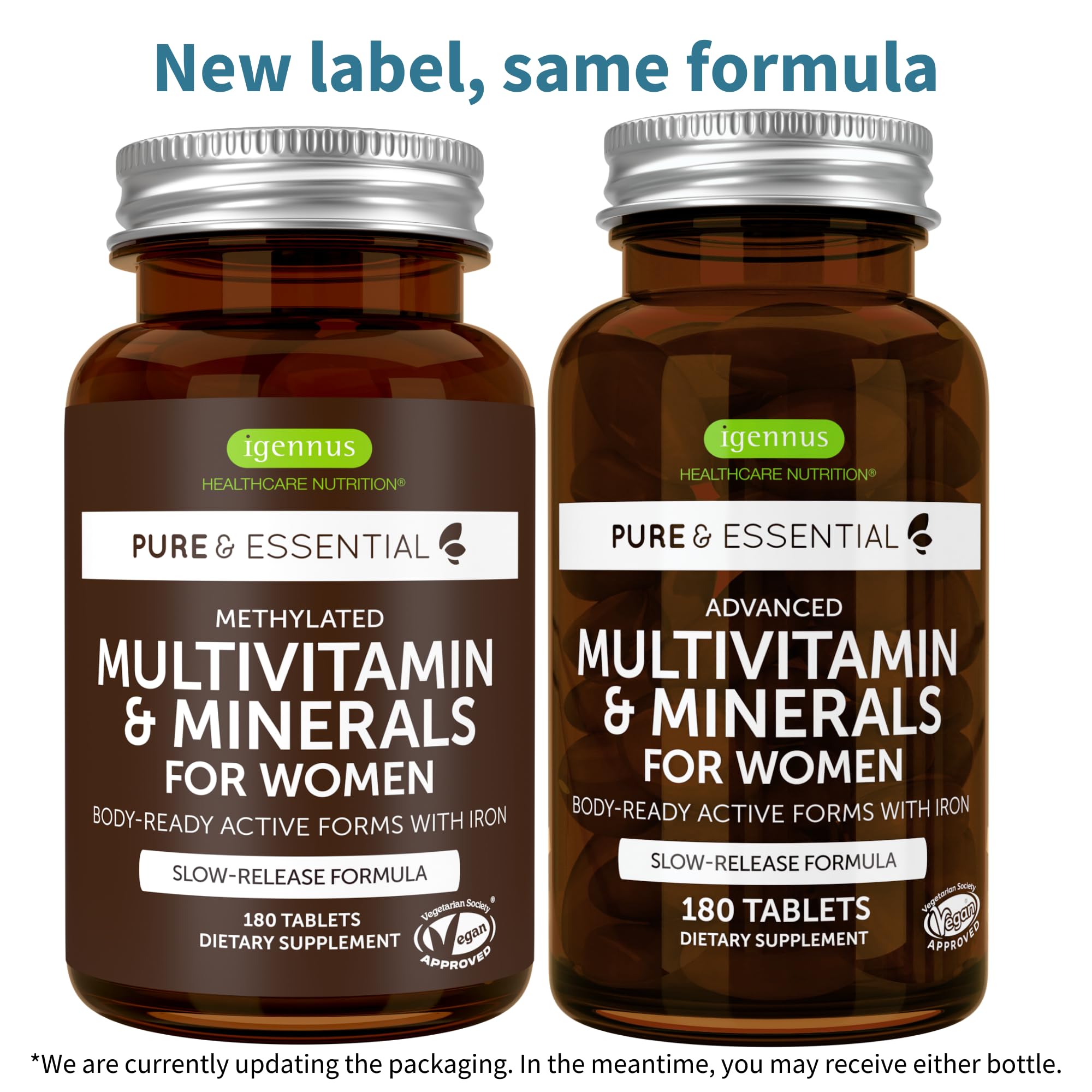Foto 3 pulgar | Multivitamínico Metilado Igennus 180 Comprimidos - Venta Internacional