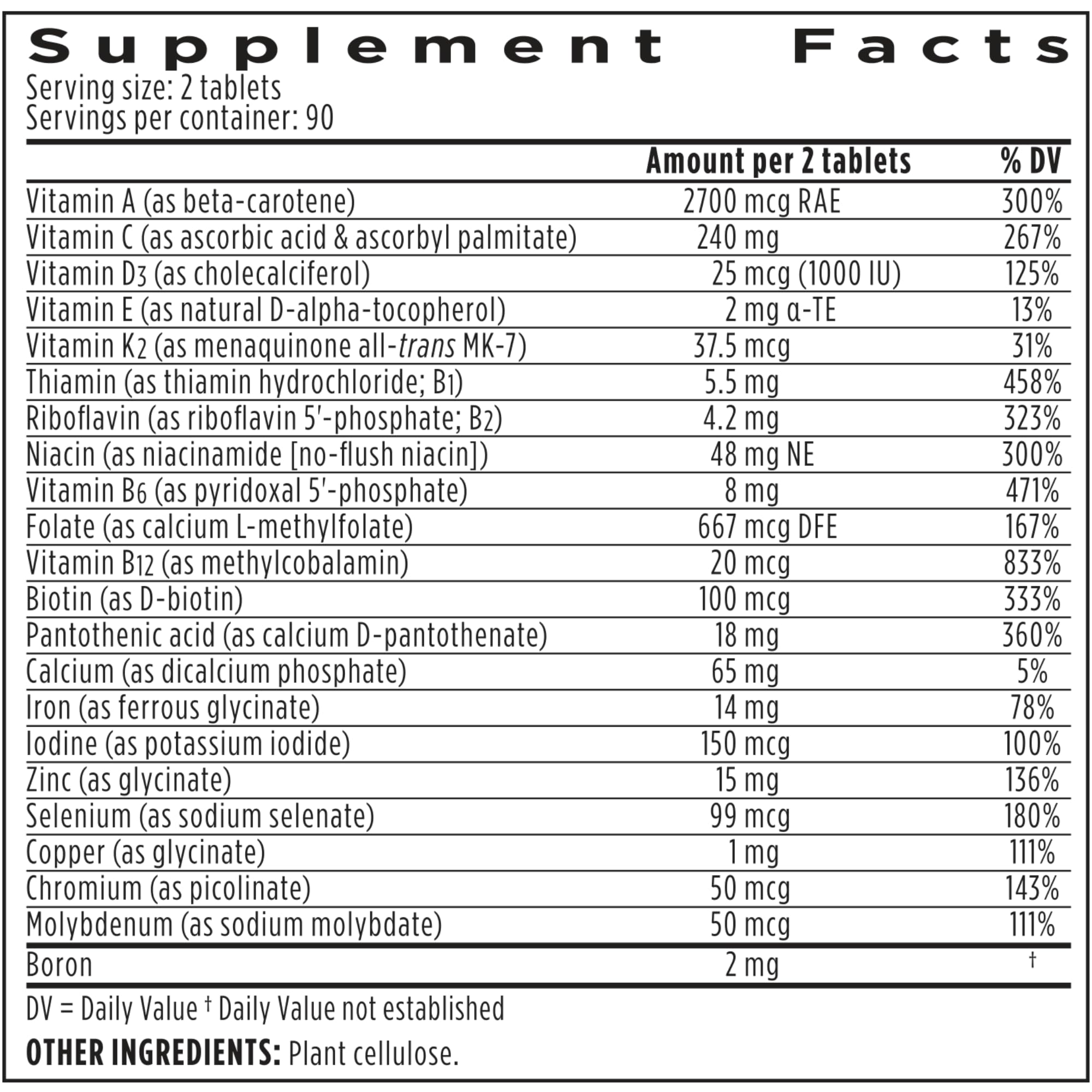 Foto 7 pulgar | Multivitamínico Metilado Igennus 180 Comprimidos - Venta Internacional