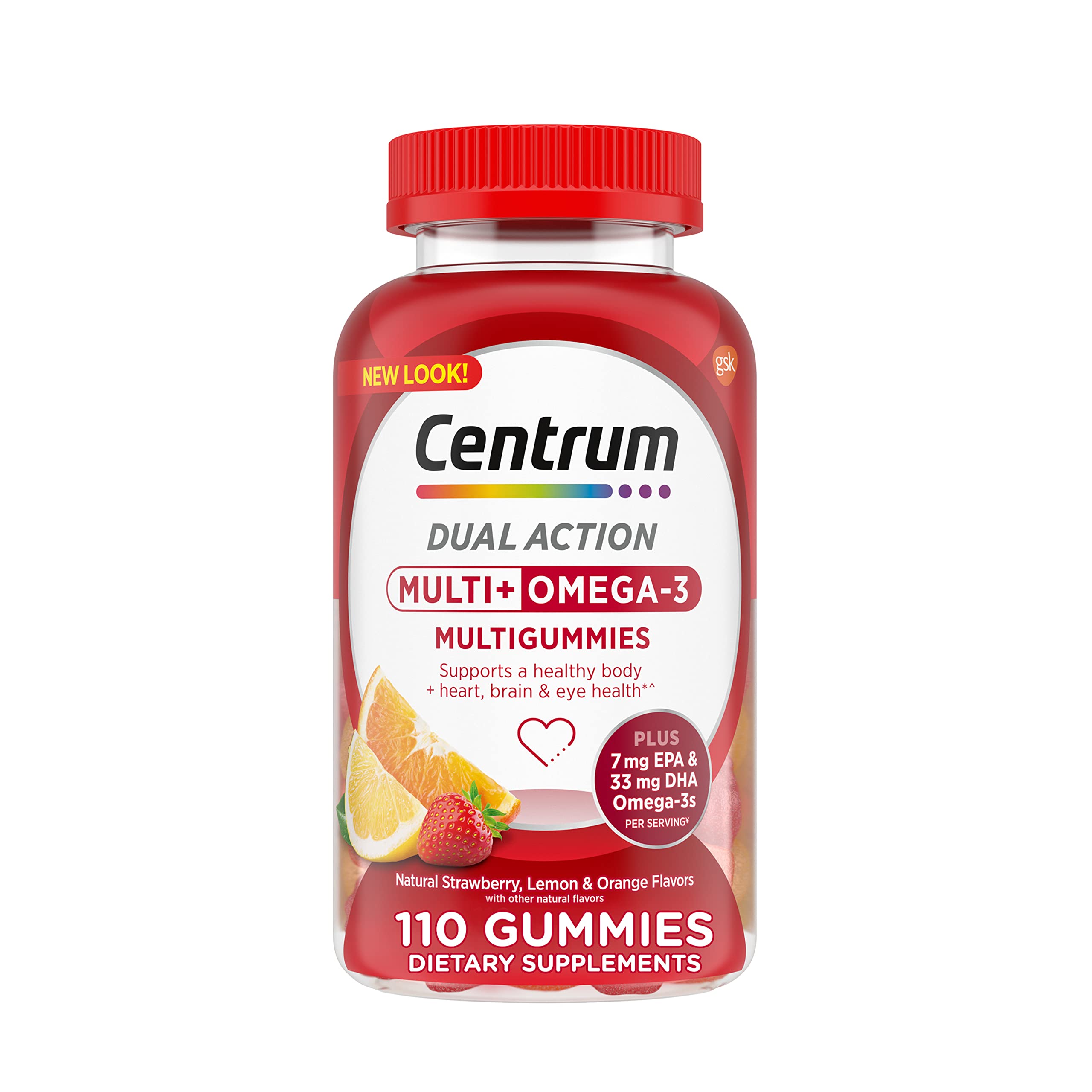Foto 2 pulgar | Suplemento Centrum Multigummies Multi+ Omega 3 Para Adultos, 110 Unidades - Venta Internacional.