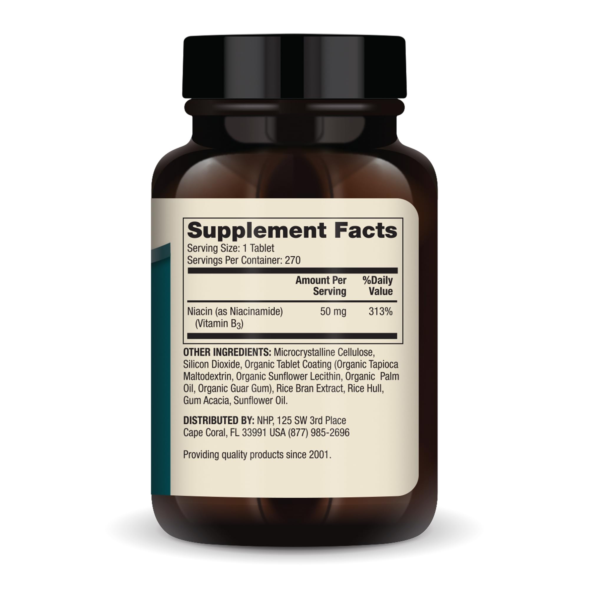 Foto 2 | Suplemento Dr. Mercola Con Niacinamida Y Vitamina B3, 50 Mg, 270 Tabletas - Venta Internacional.