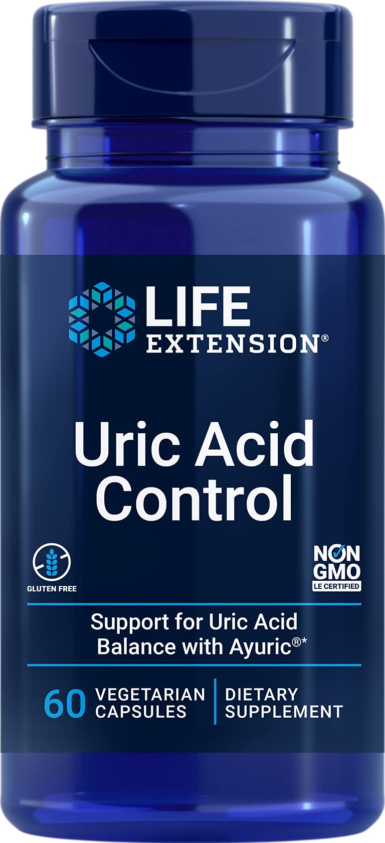 Foto 1 | Supplement Life Extension Uric Acid Control 60 Cápsulas - Venta Internacional.
