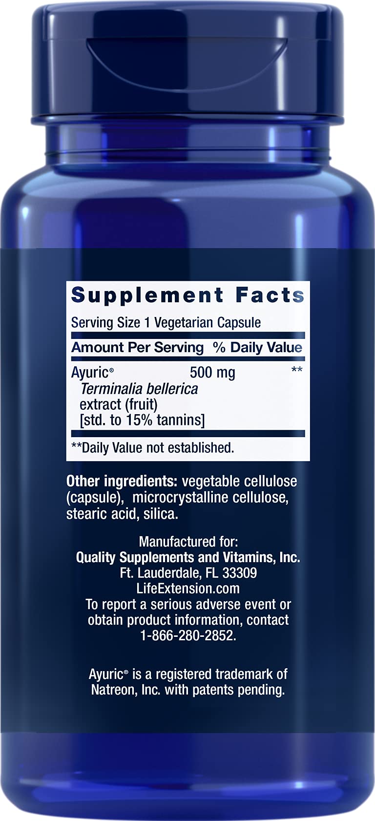 Foto 2 | Supplement Life Extension Uric Acid Control 60 Cápsulas - Venta Internacional.