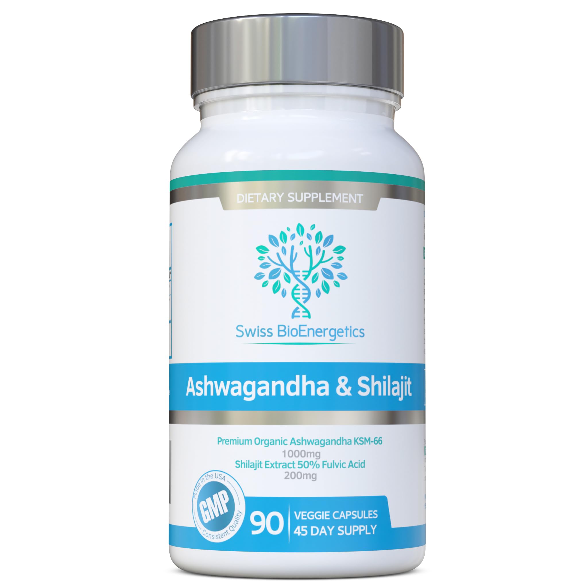 Foto 2 pulgar | Suplemento Swiss Bioenergetics Ashwagandha Ksm-66 90 Cápsulas- Venta Internacional