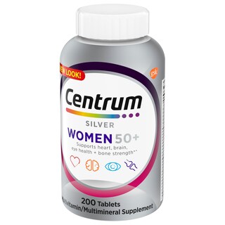 Foto 1 | Suplemento Multivitamínico Centrum Silver Para Mujer, 50 O Más De 200 Unidades - Venta Internacional.