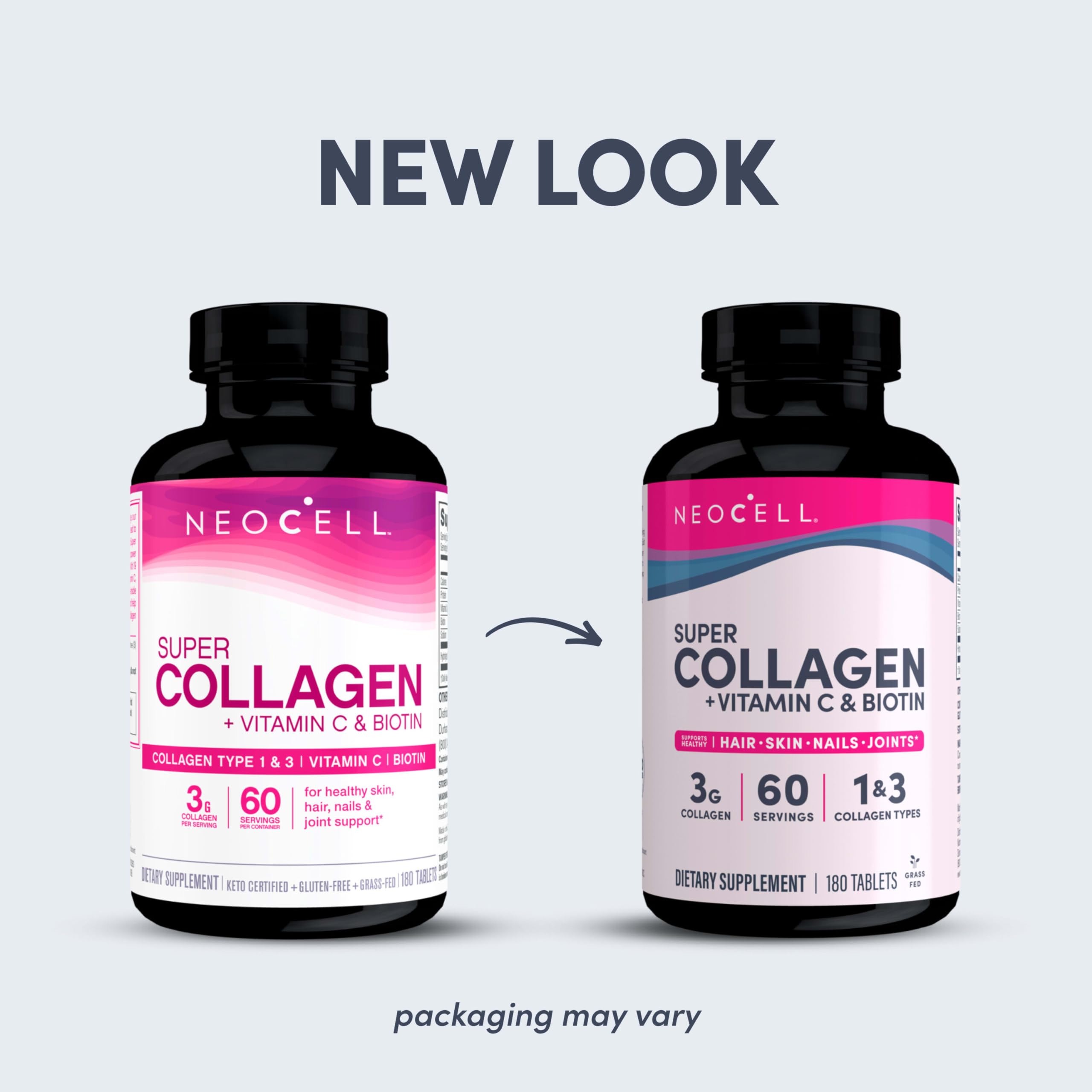 Foto 3 pulgar | Suplemento Neocell Super Collagen Con Vitamina C Y Biotina 180 Tabletas - Venta Internacional.